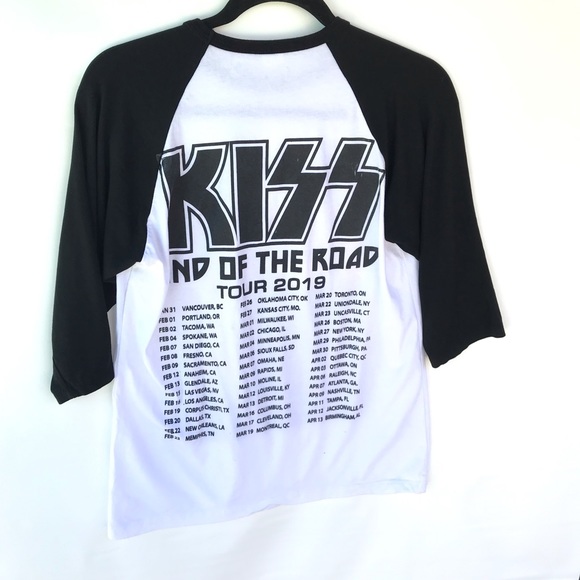EUC KISS World Tour Baseball Shirt - Picture 5 of 6